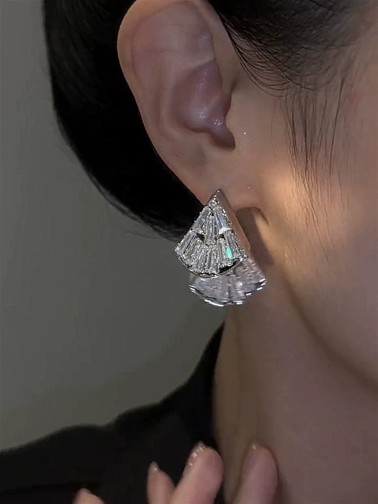 Haoshi Style Design Earrings for Women – Minimalist Fashion Earrings, Lightweight Daily Jewelry