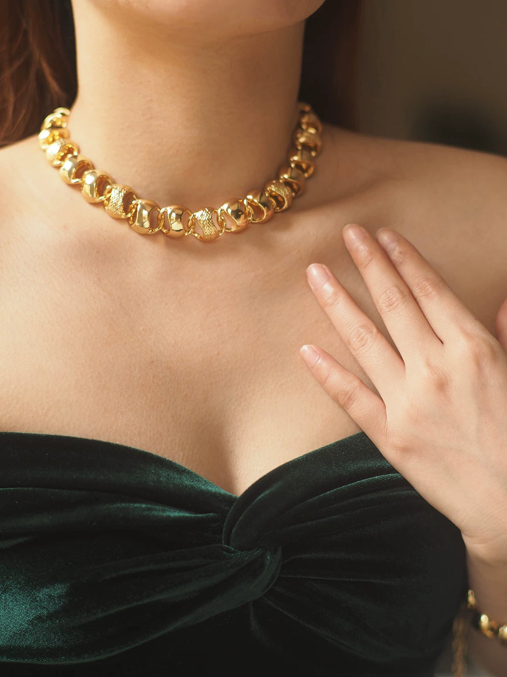 Medieval Vintage Necklace for Women – Western Antique Retro Style, Monet & Trifari-Inspired Fashion Jewelry