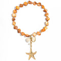 Irregular Starfish Shell Necklace for Women – Clavicle Chain Design