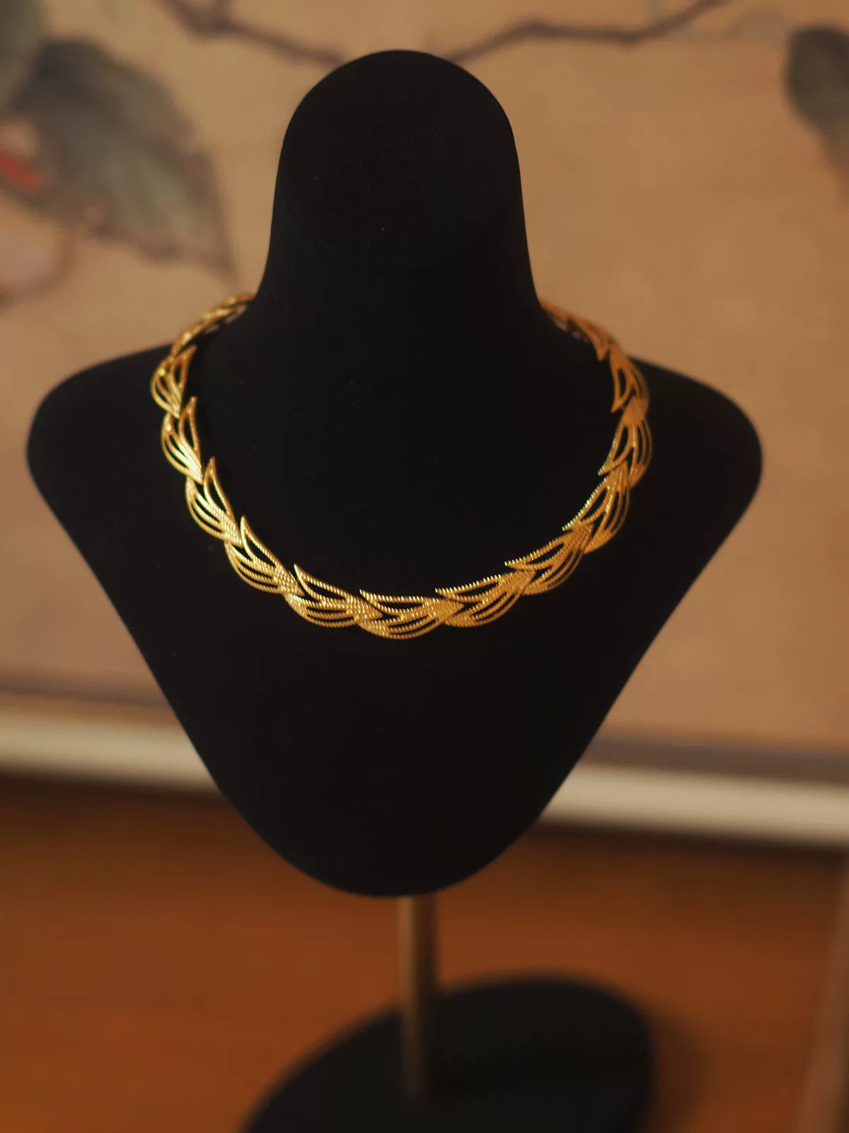 Vintage Medieval Revival Necklace for Women – French Book Style Western Antique Jewelry, Monet & Trifari–Inspired Design