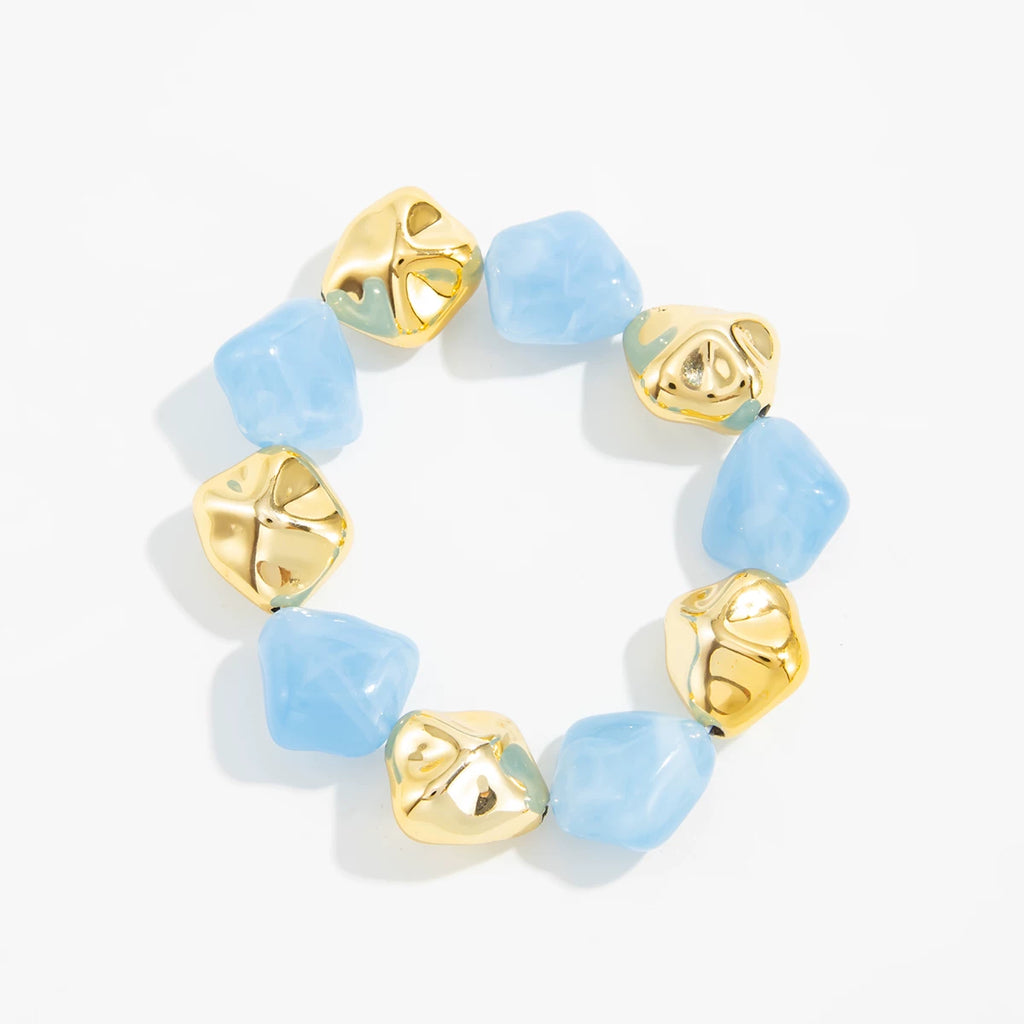 Special-Shaped CCB Resin Bracelet Necklace for Women – 2025 Autumn Winter Trendy Fashion Clavicle Necklace Jewelry