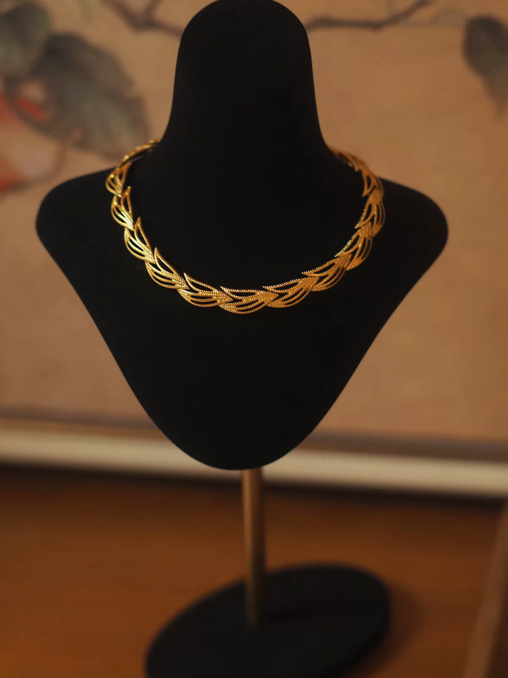 Vintage Medieval Revival Necklace for Women – French Book Style Western Antique Jewelry, Monet & Trifari–Inspired Design