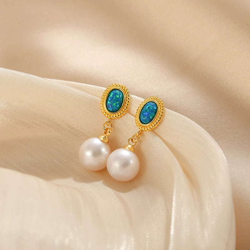 Flippable Earrings for Women – Reversible Design Fashion Earrings, Versatile Daily Jewelry