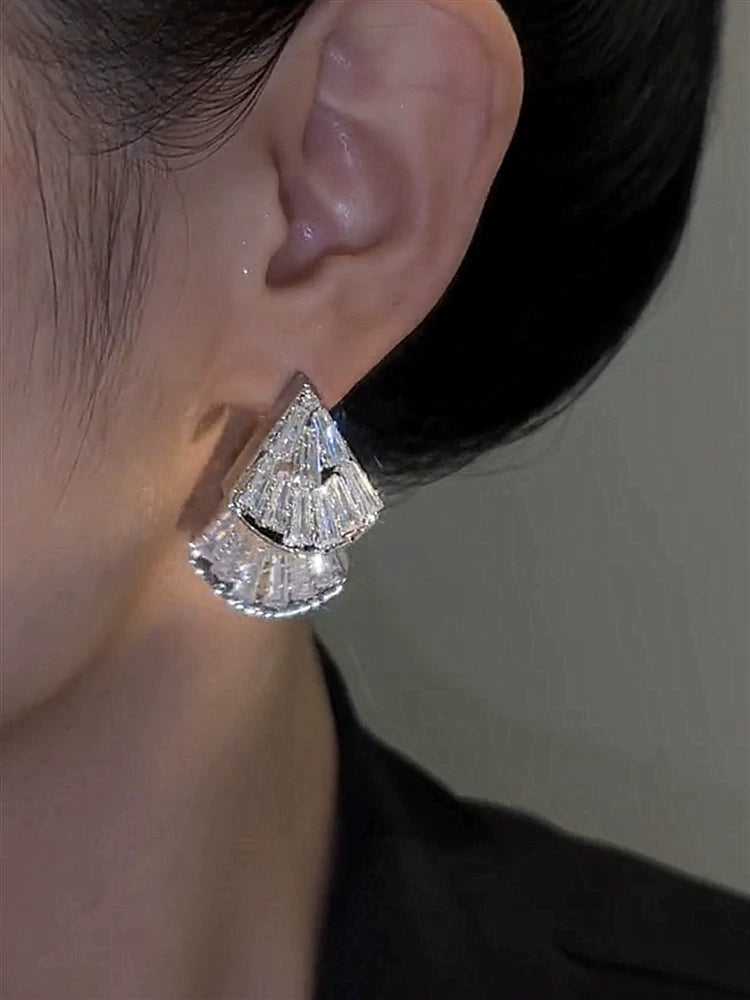 Haoshi Style Design Earrings for Women – Minimalist Fashion Earrings, Lightweight Daily Jewelry