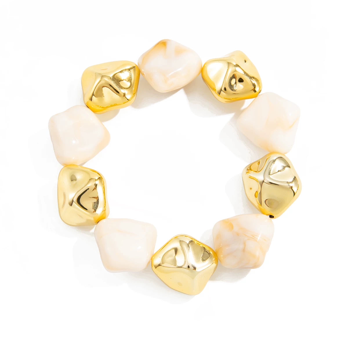 Special-Shaped CCB Resin Bracelet Necklace for Women – 2025 Autumn Winter Trendy Fashion Clavicle Necklace Jewelry