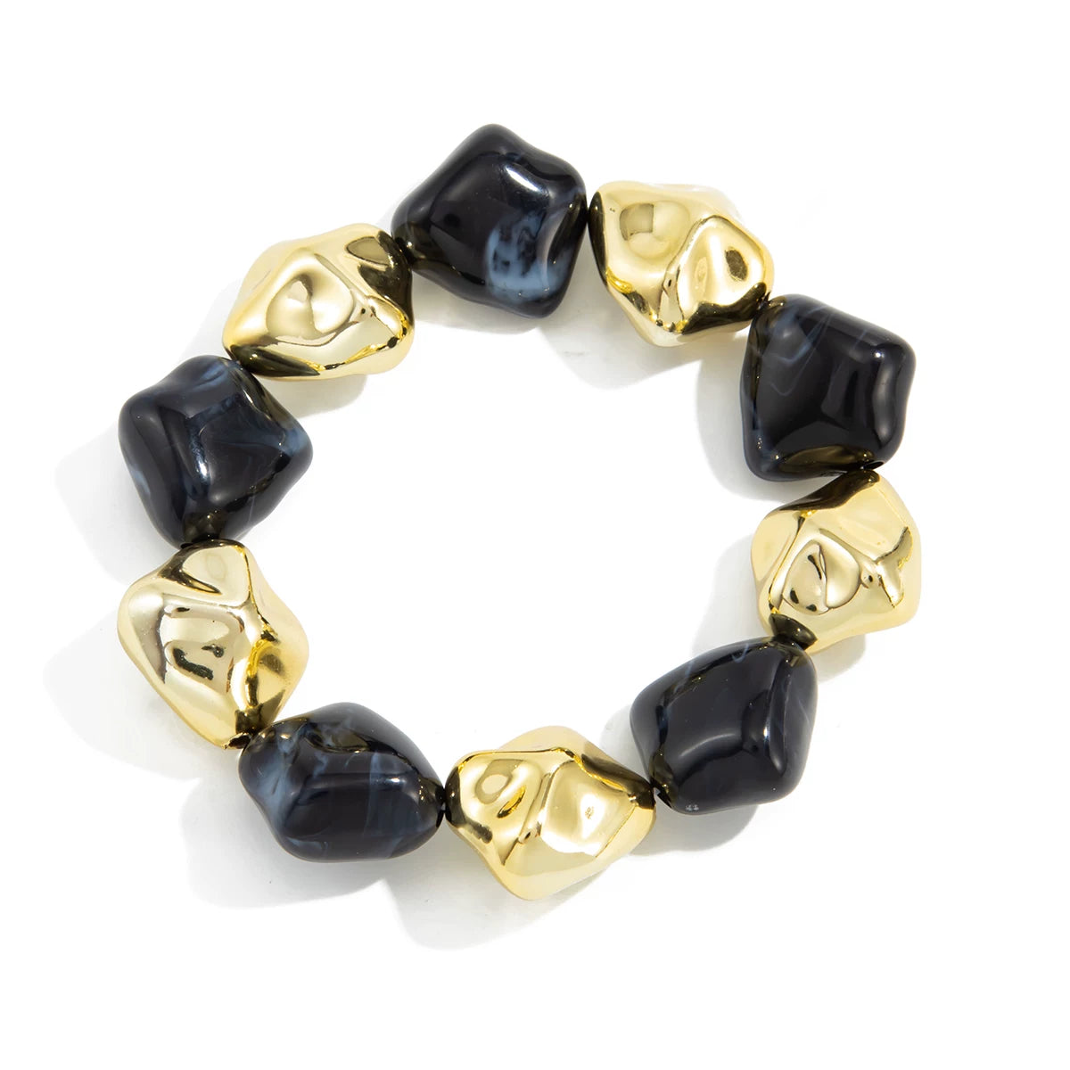 Special-Shaped CCB Resin Bracelet Necklace for Women – 2025 Autumn Winter Trendy Fashion Clavicle Necklace Jewelry