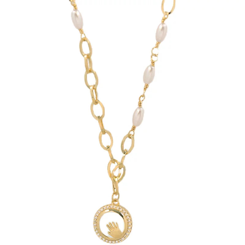 British [Designer] Catia Seli Cat'S Eye Necklace For Women Can Reach Luxury Niche French Retro Style Hong Kong Style