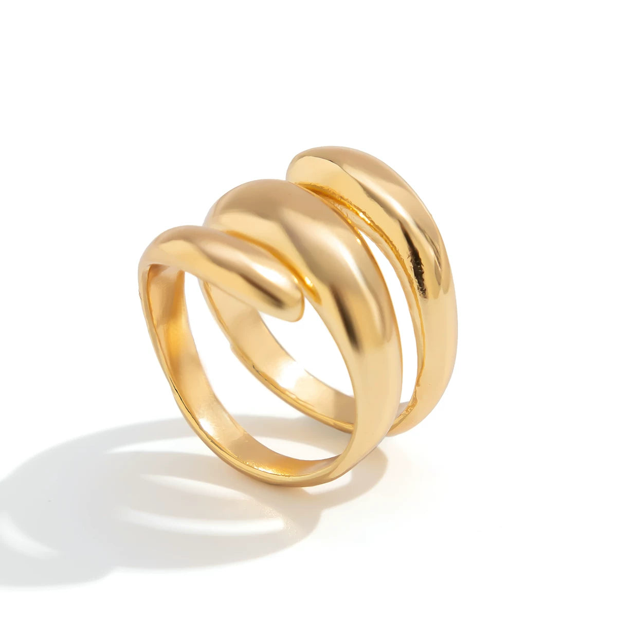 Metal Hat Imitation Pearl Ring For Women 2025 Spring And Summer Fashion Personality Niche Design Internet Celebrity Ins Style Ring Trend