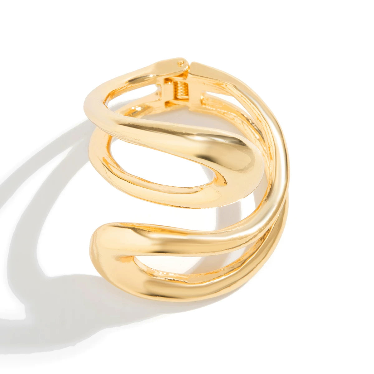 Asymmetric Double-Layer Collar Necklace for Women – 2025 Spring Trendy Niche Design Statement Fashion Jewelry