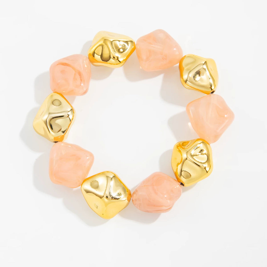 Special-Shaped CCB Resin Bracelet Necklace for Women – 2025 Autumn Winter Trendy Fashion Clavicle Necklace Jewelry